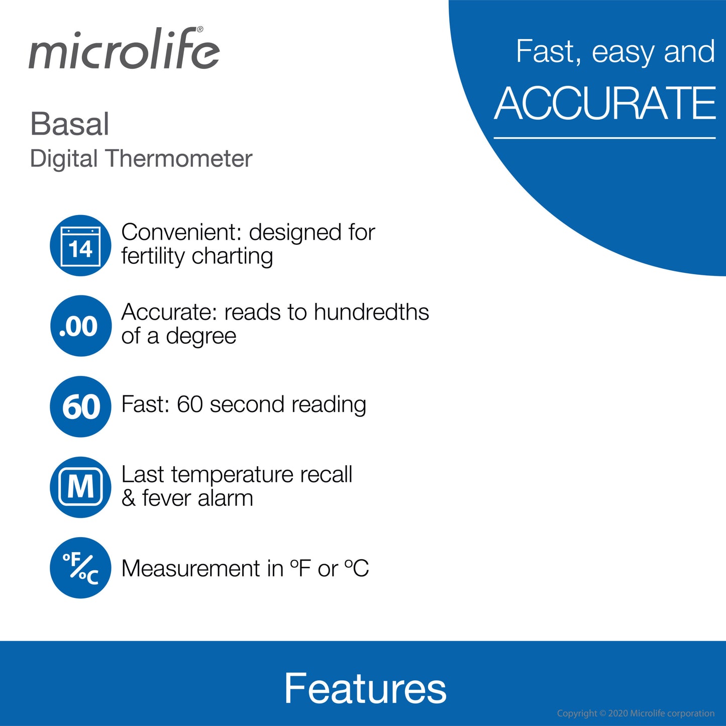 Digital Basal Thermometer