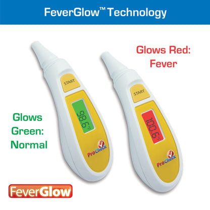 ProCheck Instant Ear Thermometer with Fever Indicator